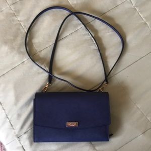 Brand New Navy Blue Kate Spade Clutch Wallet Purse